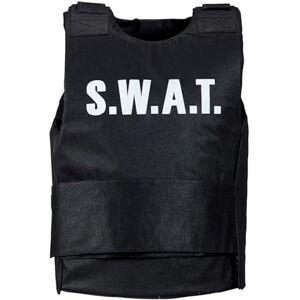 FIESTAS GUIRCA S.W.A.T. vest volwassenen (eenheidsmaat) Kostuumaccessoires voor politie en SWAAT Ideaal voor feesten, evenementen en themafeesten Textiel vesten en blazer zwart FIESTAS GUIRCA S.W.A.T. vest volwassenen (eenheidsmaat) Kostuumaccessoires voor politie en SWAAT Ideaal voor feesten, evenementen en themafeesten Textiel vesten en blazer zwart