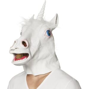 Générique Latex eenhoorn masker voor volwassenen - kostuum Générique Latex eenhoorn masker voor volwassenen - kostuum