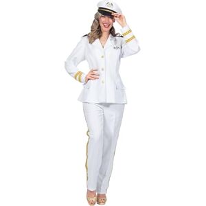 Wilbers Marine-Officier Kostuum - Dames, 2-delig (42) Wilbers Marine-Officier Kostuum - Dames, 2-delig (42)