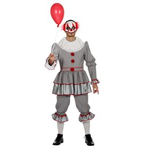 Wilbers heren clownkostuum - Halloween 2-delig ES Wilbers heren clownkostuum - Halloween 2-delig ES