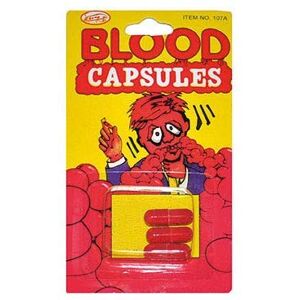 ESPA Bloedcapsules - Halloween kostuumaccessoire ESPA Bloedcapsules - Halloween kostuumaccessoire