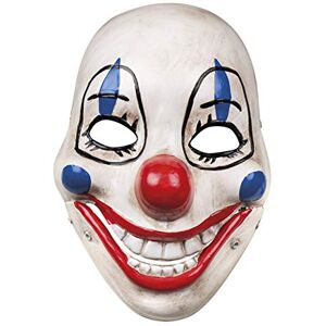 Boland Clownmasker rood-wit - Kostuum & Masker Boland Clownmasker rood-wit - Kostuum & Masker