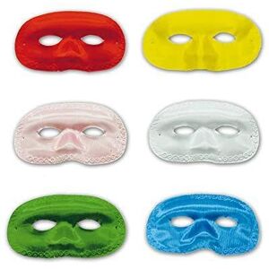 Guirca Colombina Meerkleurige Zijdenmasker - Colombina Stijl Guirca Colombina Meerkleurige Zijdenmasker - Colombina Stijl
