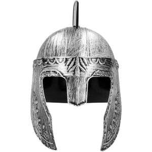 Boland 43989 Ridderhelm voor volwassenen, hoofddeksel voor sprookjes- of verkleedkostuums, carnaval en themafeesten Boland 43989 Ridderhelm voor volwassenen, hoofddeksel voor sprookjes- of verkleedkostuums, carnaval en themafeesten