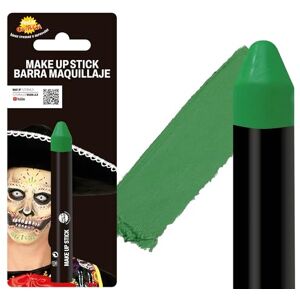 FIESTAS GUIRCA GUI15222 Blister Pack: Make-up Stick, 14x90 donkergroen FIESTAS GUIRCA GUI15222 Blister Pack: Make-up Stick, 14x90 donkergroen