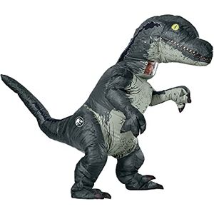 Rubie's Rubies Officiële Jurassic World Fallen Kingdom, Velociraptor Opblaasbaar Dinosauruskostuum, Volwassenen One Size Halloween Rubie's Rubies Officiële Jurassic World Fallen Kingdom, Velociraptor Opblaasbaar Dinosauruskostuum, Volwassenen One Size Halloween