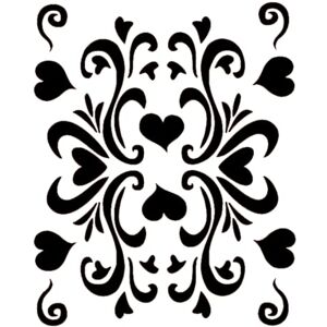 Eulenspiegel 109373 Faceschilderen sjabloon, retro harten, gezicht tatoeage sjabloon, geschikt voor professionele aqua make-up, vloeibare make-up, glitter tatoeages, geschilderde tattoo kleuren Eulenspiegel 109373 Faceschilderen sjabloon, retro harten, gezicht tatoeage sjabloon, geschikt voor professionele aqua make-up, vloeibare make-up, glitter tatoeages, geschilderde tattoo kleuren
