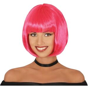FIESTAS GUIRCA Eco roze medium haar pruik FIESTAS GUIRCA Eco roze medium haar pruik