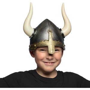 Boland Vikinghelm voor kinderen, hoofddeksel, accessoire voor kostuums, carnaval of themafeest Boland Vikinghelm voor kinderen, hoofddeksel, accessoire voor kostuums, carnaval of themafeest