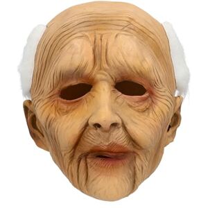 Boland Latex masker voor volwassenen voor nachtvlinderfeestjes en carnaval, oma en opa, accessoire voor kostuums voor nachtvlinderfeestjes Boland Latex masker voor volwassenen voor nachtvlinderfeestjes en carnaval, oma en opa, accessoire voor kostuums voor nachtvlinderfeestjes