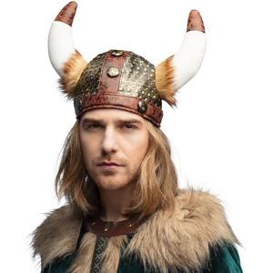 Boland Viking helm, hoofddeksel van zachte stof, accessoire voor themafeest, carnaval of verkleedkleding Boland Viking helm, hoofddeksel van zachte stof, accessoire voor themafeest, carnaval of verkleedkleding