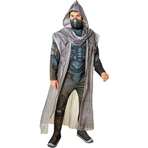 Rubie's Rubies Dune Deluxe Paul Herenoverall, cape met capuchon en masker, zoals afgebeeld, maat M Rubie's Rubies Dune Deluxe Paul Herenoverall, cape met capuchon en masker, zoals afgebeeld, maat M