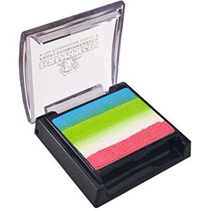 Eulenspiegel 340738 make-up Split Cake Unicorn, inhoud 6 ml, lichtblauw, heksengroen, wit, fuchsiapink, op waterbasis, kindermake-up, carnaval Eulenspiegel 340738 make-up Split Cake Unicorn, inhoud 6 ml, lichtblauw, heksengroen, wit, fuchsiapink, op waterbasis, kindermake-up, carnaval