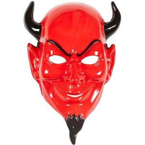 Widmann 86861 86861-masker duivels, horror, halfhoofdmasker, themafeest, Halloween, uniseks, volwassenen, meerkleurig, eenheidsmaat Widmann 86861 86861-masker duivels, horror, halfhoofdmasker, themafeest, Halloween, uniseks, volwassenen, meerkleurig, eenheidsmaat