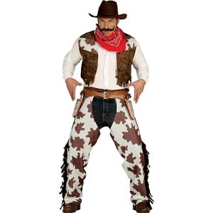 FIESTAS GUIRCA Cowboykostuum voor volwassenen, cowboykostuum voor heren, maat XL FIESTAS GUIRCA Cowboykostuum voor volwassenen, cowboykostuum voor heren, maat XL