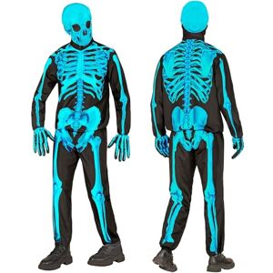 Widmann Skeletkinderkostuum, set met masker, complete outfit voor Halloween en carnaval Widmann Skeletkinderkostuum, set met masker, complete outfit voor Halloween en carnaval