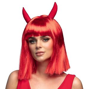 Boland 85608 Pruik boze verleidster, tweekleurig, lang synthetisch haar, accessoire voor carnaval, Halloween pruik Boland 85608 Pruik boze verleidster, tweekleurig, lang synthetisch haar, accessoire voor carnaval, Halloween pruik