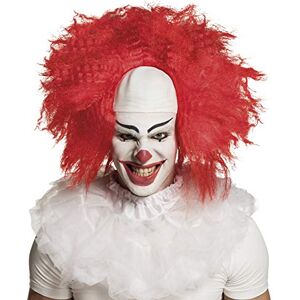 Boland 85992 Pruik horrorclown met kaal hoofd, uitstekende kunstharen voor carnaval of Halloween, accessoire voor kostuums Boland 85992 Pruik horrorclown met kaal hoofd, uitstekende kunstharen voor carnaval of Halloween, accessoire voor kostuums