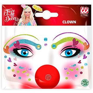 Widmann Gezichtsstickers, glitter, stickers voor gezicht en lichaam, glitterstickers, gezichtstatoeages, stickers, make-up, carnaval, Halloween, themafeest Widmann Gezichtsstickers, glitter, stickers voor gezicht en lichaam, glitterstickers, gezichtstatoeages, stickers, make-up, carnaval, Halloween, themafeest