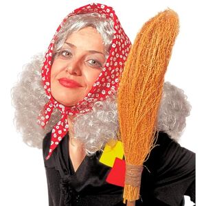 Widmann 6009B Hekse pruik met hoofddoek, hoofdbedekking, themafeest, carnaval Widmann 6009B Hekse pruik met hoofddoek, hoofdbedekking, themafeest, carnaval