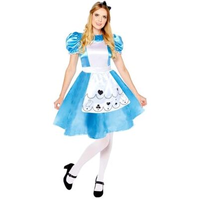 amscan (Fix 12/25) (9910043) Alice kostuum voor volwassen vrouwen (UK 18-20) amscan (Fix 12/25) (9910043) Alice kostuum voor volwassen vrouwen (UK 18-20)