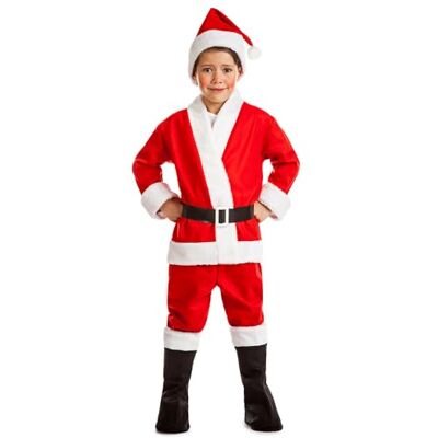Boland Kinderkostuum Kerstman Santa Claus 6-delig Sinterklaaskostuum voor kinderen, Kerstmis, carnaval en themafeest Boland Kinderkostuum Kerstman Santa Claus 6-delig Sinterklaaskostuum voor kinderen, Kerstmis, carnaval en themafeest