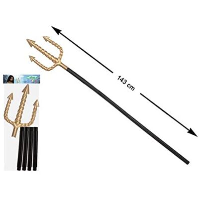 ATOSA -62930 -62930 Super-Heros-Trident 143 cm, uniseks, volwassenen, eenheidsmaat. ATOSA -62930 -62930 Super-Heros-Trident 143 cm, uniseks, volwassenen, eenheidsmaat.