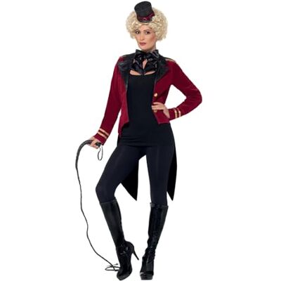 Smiffys Ringmaster Costume, Red Smiffys Ringmaster Costume, Red