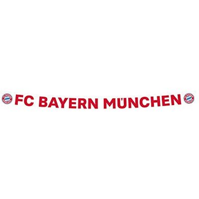 amscan 9906513 FC Bayern München partyketting, afmeting 180 x 11 cm, slinger van papier, feestdecoratie voor het feest bij de fanclub of het voetbalfeest, hangende decoratie amscan 9906513 FC Bayern München partyketting, afmeting 180 x 11 cm, slinger van papier, feestdecoratie voor het feest bij de fanclub of het voetbalfeest, hangende decoratie