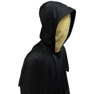 Chaks Spookmasker met capuchon voor kinderen met mesh-gezichtsmasker Chaks Spookmasker met capuchon voor kinderen met mesh-gezichtsmasker