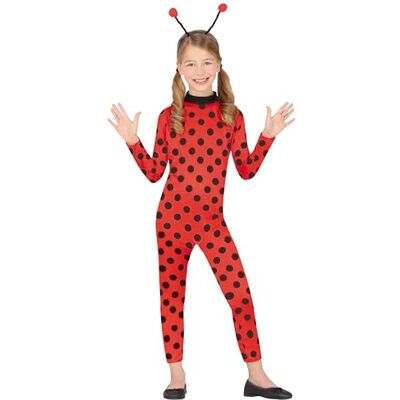 Rood heldinnenkostuum met stippen - Kleding Rood heldinnenkostuum met stippen - Kleding