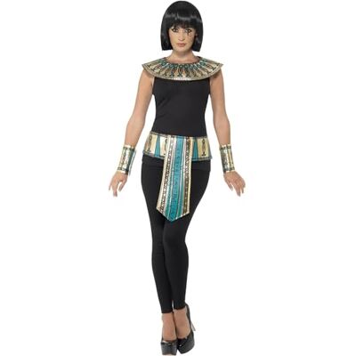 Smiffys Egyptian Kit, Gold Smiffys Egyptian Kit, Gold