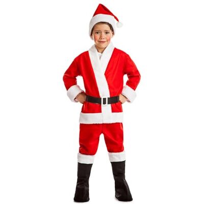 Boland Kinderkostuum Kerstman Santa Claus 6-delig Sinterklaaskostuum voor kinderen, Kerstmis, carnaval en themafeest Boland Kinderkostuum Kerstman Santa Claus 6-delig Sinterklaaskostuum voor kinderen, Kerstmis, carnaval en themafeest