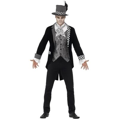 Smiffys Deluxe Dark Hatter Costume, Black Smiffys Deluxe Dark Hatter Costume, Black
