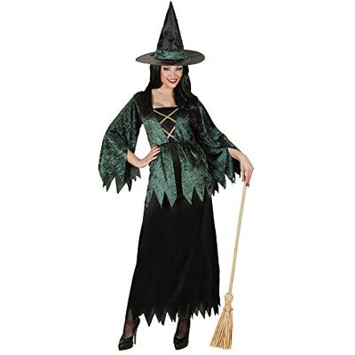 Widmann Kostuum heksen, jurk, hoed, boze tovenares, moerheks, walpurgisnacht, Halloween, themafeest, carnaval Widmann Kostuum heksen, jurk, hoed, boze tovenares, moerheks, walpurgisnacht, Halloween, themafeest, carnaval