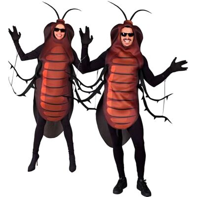 Widmann Kostuum kakkerlak, overall, dierenkostuum, verkleedkleding Halloween, carnaval Widmann Kostuum kakkerlak, overall, dierenkostuum, verkleedkleding Halloween, carnaval