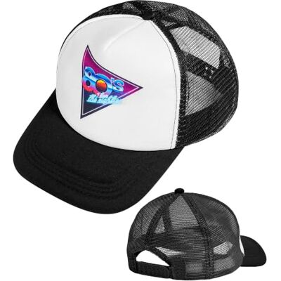 Widmann Basecap jaren 80, hoofdbedekking, carnaval, themafeest Widmann Basecap jaren 80, hoofdbedekking, carnaval, themafeest