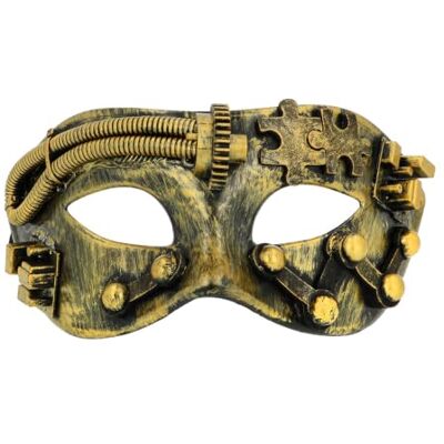 Boland Steamforce-masker in steampunk-stijl Oogmasker voor kostuum, gothic, carnaval en themafeest Boland Steamforce-masker in steampunk-stijl Oogmasker voor kostuum, gothic, carnaval en themafeest