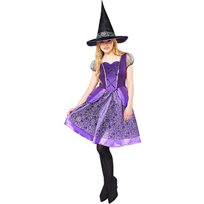Amscan Violetta Spinnen Hexe Damenkostüm - Kostuum Amscan Violetta Spinnen Hexe Damenkostüm - Kostuum
