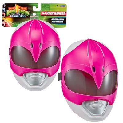 Power Rangers Power Ranger, Ranger-masker, kostuum, Ranger roze – kim, voor kinderen vanaf 4 jaar, PWG033 Power Rangers Power Ranger, Ranger-masker, kostuum, Ranger roze – kim, voor kinderen vanaf 4 jaar, PWG033