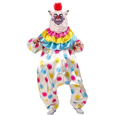 Rubie's Men's Killer Klowns from Outer Space Deluxe Overhead Latex Mask, Fatso, One Size for Themed Parties and Halloween Rubie's Men's Killer Klowns from Outer Space Deluxe Overhead Latex Mask, Fatso, One Size for Themed Parties and Halloween