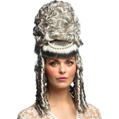 Boland 85822 Pruik Marie-Sophie, Dames, Volwassenen, Grijs, Éen maat, Accessoire, Kostuum, Carnaval, Barok, Themafeest Boland 85822 Pruik Marie-Sophie, Dames, Volwassenen, Grijs, Éen maat, Accessoire, Kostuum, Carnaval, Barok, Themafeest