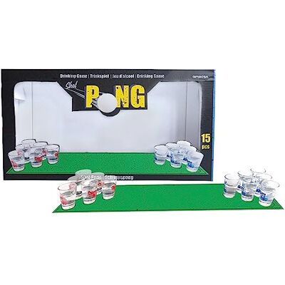 amscan Drinking Game Shot Pong, 9917000, meerkleurig, één maat amscan Drinking Game Shot Pong, 9917000, meerkleurig, één maat
