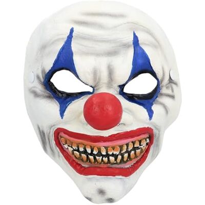 Boland Horrormasker voor kostuums, gezichtsmasker voor Halloween en carnaval, zombie, killer Boland Horrormasker voor kostuums, gezichtsmasker voor Halloween en carnaval, zombie, killer