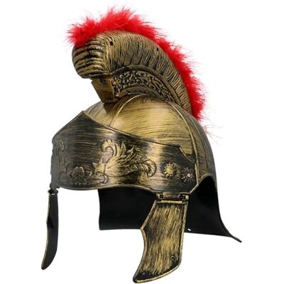 Boland 01443 Romeinse helm voor carnavalskostuums, hoofddeksels voor sprookjeskostuums, carnaval en themafeesten Boland 01443 Romeinse helm voor carnavalskostuums, hoofddeksels voor sprookjeskostuums, carnaval en themafeesten