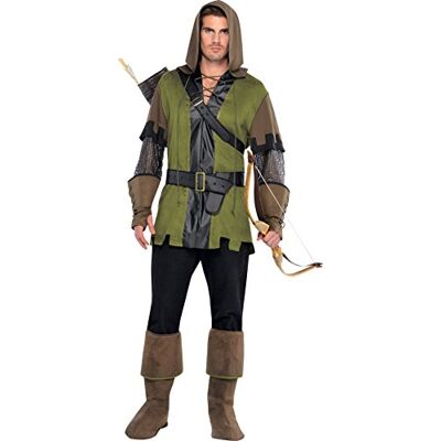 amscan set high (PKT) (844178-55) Volwassen Mens Prins Of Thieves Kostuum (standaard) amscan set high (PKT) (844178-55) Volwassen Mens Prins Of Thieves Kostuum (standaard)