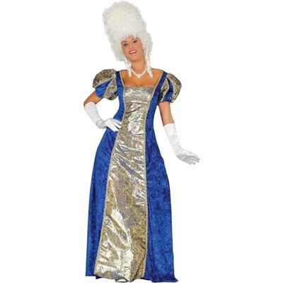 Fiestas Guirca - Marchesa Azzurra - Blauw - 36-38 (S) - Kostuum Fiestas Guirca - Marchesa Azzurra - Blauw - 36-38 (S) - Kostuum