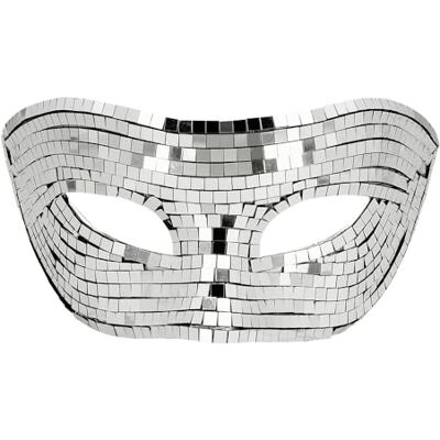 Boland Disco-oogmasker Masker voor kostuums, accessoire voor carnaval, themafeesten en Halloween Boland Disco-oogmasker Masker voor kostuums, accessoire voor carnaval, themafeesten en Halloween