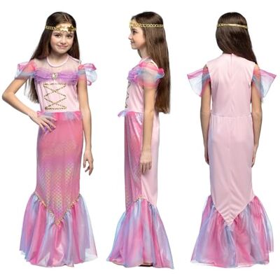 Boland Zeemeerminkostuum voor kinderen, verkleedkleding, carnavalskostuums voor kinderen voor carnaval en themafeesten Boland Zeemeerminkostuum voor kinderen, verkleedkleding, carnavalskostuums voor kinderen voor carnaval en themafeesten