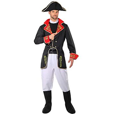 Napoleon Bonaparte Herenkostuum - Historisch Verkleedkostuum voor Mannen Napoleon Bonaparte Herenkostuum - Historisch Verkleedkostuum voor Mannen